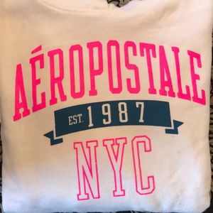 White aeropostale sweater